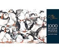 Nauticalia Meg Hawkins 1000-piece Puffins Puzzle, 50x70cm, not appicable