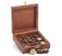 Nauticalia Wooden Tic Tac Toe Game
