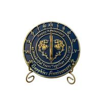 NauticalMart Anniversary Sundial Gift for 45th Sapphire Wedding Anniversary in 2026 Home Decor Or Garden Present Idea - Handmade Gifts for Him, Her Parents Or Couples 45 Year Celebration