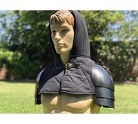 NauticalMart Medieval Pauldron Antique Set Pair Plate Armor Carbon Steel Real Adult Size