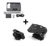 NAUTIG 13/16mm Navigation Bracket GPS Smartphone Mobile Phone USB For KAWASAKI For Versys 650 2022 2023 Navigation Plate Bracket(Set)