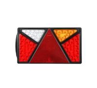 NAUTIG 2x 12-30V 63 LED Chips Trailer Lights Brake Signal Lamp Rear Postiton Indicator Triangle Reflector For Lorry For Caravan Led Tail Light