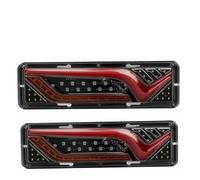 NAUTIG Brake Light 12V-24V LED Tail Light Rear Lights Turn Signal Brake Reverse Signal Lamp Trailer Lorry Bus Camper For Caravan RV Tractor Truck 2 PCS Rear Lights