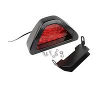NAUTIG Brake Light Car Brake Light Red Fog Lamp Triangle Warning Light LED Flash Bulbs Universal Tail Light Rear Lights