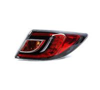 NAUTIG Brake Light For Mazda 6 GH 2009-2012 Rear Fog Light Parking Lights Tail Lights LED Bumper Brake Light Turn Signals Lamp Assembly Rear Lights(A Outside Right)