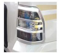 NAUTIG Brake Light For Pajero Tail Lamp Cover For Montero For Warning Light Protector For Shogun 2 Pieces V97 Rear Lights Chrome Or Black Frame Rear Lights(Matte chrome pair)