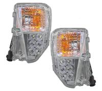 NAUTIG Bumper Fog Driving Lamp 81511-47060 81521-47060 LED Front Turn Signal Lamp DRL Daytime Running Light For Toyota For Prius For Facelift XW30 2012 2013 2014 2015