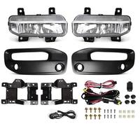 NAUTIG Bumper Fog Driving Lamp For Dodge For Ram 1500 2500 3500 2019 2020 2021 2022 Front Bumper Car Fog Lamp Assembly White LED Driving Light With Wires Switch