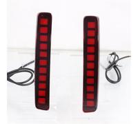 NAUTIG Bumper Fog Driving Lamp Rear Fog Lamp Brake Light Dynamic Turn Signal LED Reflector Bumper Light For Toyota For Yaris For Cross 2020 2021 2022 2PCS