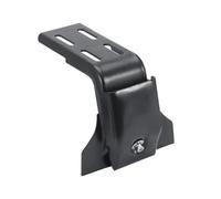 NAUTIG Car Roof Rack Gutter Mount Adapter, Universal With Roof Gutter, Black, Steel Coated, 12-16CM