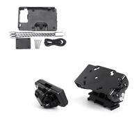 NAUTIG For NX500 For NX400 2024 Motorcycle Metal 13/16mm Rod GPS Navigation Mount Bracket Phone Holder Navigation Plate Bracket(Set)