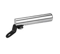 NAUTIG For Suzuki For GSX250R Motorcycle Handlebar Extension Rod GPS Navigation Bracket Phone Holder M10 Navigation Plate Bracket(Silver)