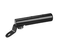 NAUTIG For Suzuki For GSX250R Motorcycle Handlebar Extension Rod GPS Navigation Bracket Phone Holder M10 Navigation Plate Bracket(Black)