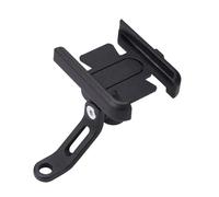 NAUTIG Motorcycle Accessories Mobile Phone Holder GPS Navigation Mounting Bracket For TRANSALP XL700 600 650 XL700 V Navigation Plate Bracket(Mirror holder Black)
