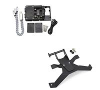 NAUTIG Motorcycle GPS Mount Phone Navigation Bracket USB Charger Holder Stand For BMW R1250RS R 1250 RS Navigation Plate Bracket(C)