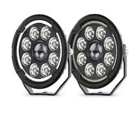 NAUTIG Motorcycle Head Lamp 4.5 Inch LED White/Yellow Work Light For Motorcycle Offroad Truck UTV Vehicle's Driving Lamps Super Bright Headlamp(2PCS D040)