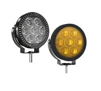 NAUTIG Motorcycle Head Lamp 4.5 Inch LED White/Yellow Work Light For Motorcycle Offroad Truck UTV Vehicle's Driving Lamps Super Bright Headlamp(2 PCS D043)