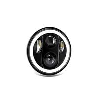 NAUTIG Motorcycle Head Lamp 5.75 Inch LED Headlight For Motorcycle/Car/Truck 5-3/4" Round Motorbike Headlamp Headlamp(M002)