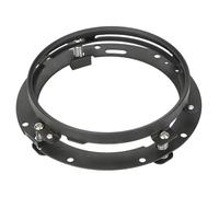 NAUTIG Motorcycle Head Lamp 75W 7" Round LED Headlight Hi Low Beam DRL Lamps With 7 Inch Headlights Mounting Bracket Holder Set Motorcycle Offroad Accessory Headlamp(Black Bracket Only)