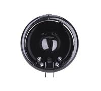 NAUTIG Motorcycle Head Lamp Universal5.75 Inch Round LED Headlight Motorcycle DRL 5 3/4 Headlamp For Shadow VT 600 700 750 1100 VTX 1300 1800 Headlamp(C Black)