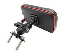 NAUTIG Motorcycle Phone USB Navigation Bracket USB Charging Mount For Ducati For Scrambler 800 1100 2014-2020 2016 2017 2018 2019 Navigation Plate Bracket(Bag 5.3-6.1 inch)