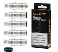 Nautilus Coils 1.6 ohm Coils (5 Pcs) Compatible for Aspire K3 Tank, Aspire Nautilus Tank, Nautilus 3 Tank, Nautilus Mini Tank, Nautilus 2s Tank, Nautilus GT Tank, and Many More - Nicotine Free