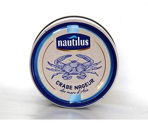 Nautilus Crabe Nageur Swimming Crab from the Seas of Asia 145g ATG/105g