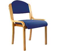 Nautilus Designs Conference Chair Fabric Without armrest Blue 110 kg 630 x 680 x 690 mm
