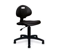 Derwent Polyurethane Operator Chair, Black