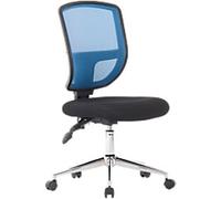 Nautilus Designs Office Chair Permanent Contact Mesh Without armrest Blue 630 x 630 x 1,155 mm