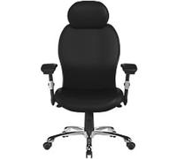 Nautilus Designs Operator Chair Knee Tilt Height-Adjustable Armrest Height-Adjustable Seat Black 150 kg 530 x 500 mm
