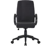 Nautilus Dorset Office Chair Fixed Armrest Black 110 kg 500 x 485 x 1,200 mm