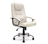 Nautilus Manager Chair Basic Tilt Fixed Armrest Cream 110 kg