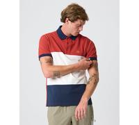 Henri-Lloyd Mens Nautique Polo Shirt - Colour: 315 Freo Red/Off White - Size: XL