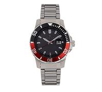 NAUTIS Admiralty Pro 200 Quartz Silver Stainless Steel Bracelet Men's Watch with Date GL2008-C