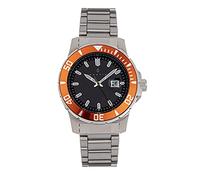 NAUTIS Admiralty Pro 200 Quartz Silver Stainless Steel Bracelet Men's Watch with Date GL2008-H