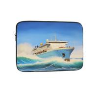 Nautiwave Print Laptop Sleeve 15 inch, Oxford Case