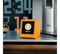 NAUXIU For NerdMiner Mini Desk Table Clocks BitCoin Stock Price Display Tracker Ticker Cryptocurrency Real Time Desktop Gadget Weather Clock Home Decor