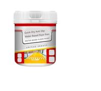 NAUXIU Gold Silk Waterproof Epoxy Floor Paint, 500g, Quick-Dry Anti-Slip Water-Based, Concrete Floor Sealer, Interior & Exterior