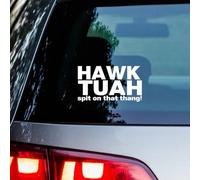 NAUXIU Hawk Tuah Spit On That Thang Car Sticker,Hawk Tuah Car Sticker,Hawk Tush Decals, Funny Hawk Tuah Bumper Decals,Laptop Bumper Decal Window Waterproof Car Stickers