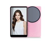 NAUXIU Magnetic Phone Vlog Selfie Monitor Screen,1800mAh Magnetic Phone Vlog Selfie Bluetooth Remote,Rear with Selfie Screen Camera