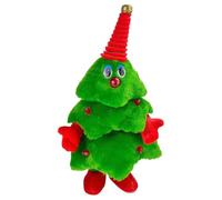 NAUXIU Singing Dancing Christmas Tree, Electric Wiggle Stuffed Christmas Tree Plush, Swinging Dancing Electric Cute Glowing Singing