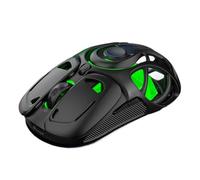 NAUXIU Viper X10 Bluetooth Wireless Mouse - Triple Mode, Skeleton Lightweight Design, 6-Speed DPI, Dual Side Keys for Gaming & Office Use
