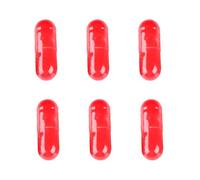 NAUZE 6Pieces Fake Blood Capsules Fun Joke Capsulesn Halloween Trick Toy Vampire and Zombie Disguise Props Halloween Party Decor for Adult Safe Makeup Bloods