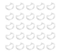 NAUZE Vampire Teeth White Teeth Fangs Halloween Scary Props Plastic Vampire Monster Fake Teeth for Halloween Party Favors Costume Accessory (25)