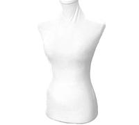 NAVAdeal White Superb Velvet Mannequin Fabric Cover,100% Handmade Soft Stretchy, for Fashion Designer Retail Boutique Store Dressmaker Form Dummy Model Display Fitting Styling, Mannequin NOT Included