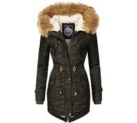 Navahoo La Viva Ladies` Winter Coat Olive Green M