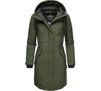 Navahoo Letiziaa Women's Winter Coat Winter Parka with Hood XS - XXL - Green - Large