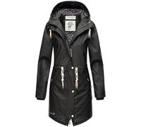 Navahoo Tropical Stormoo Women's Transitional Jacket, Rain Jacket, Functional Parka Raincoat Black L
