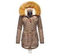 Navahoo Women Winter Jacket Quilted Parka Coat Teddy Faux Fur Warm Lined La Viva